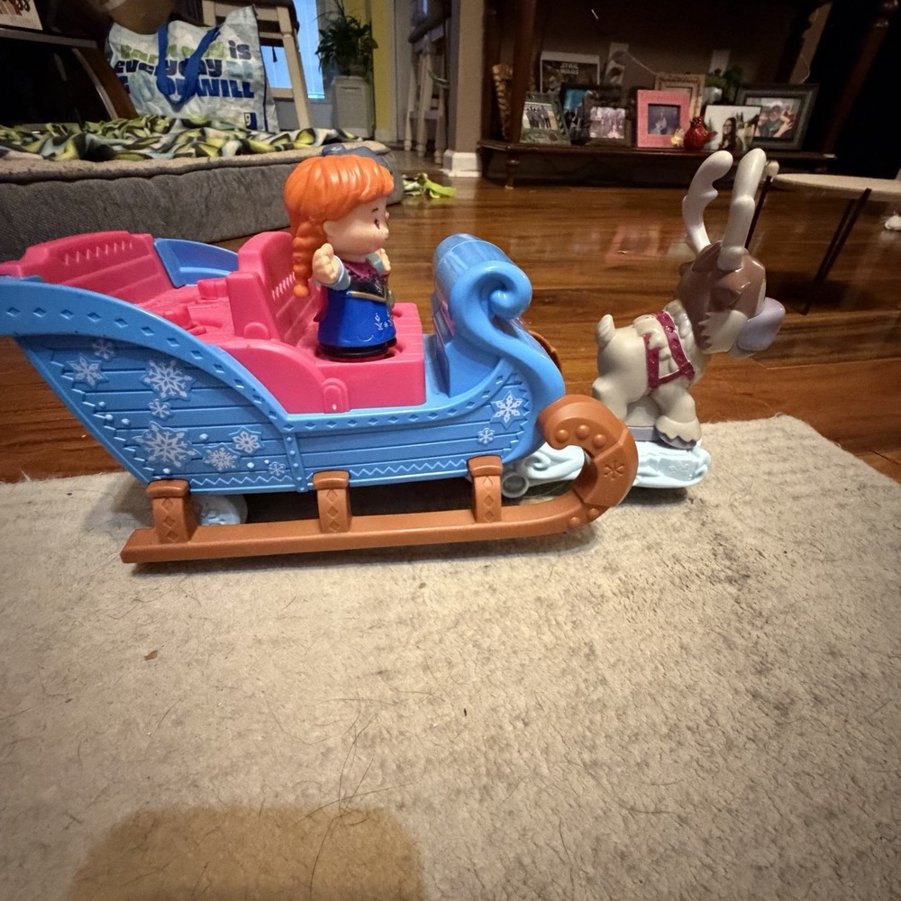 Disney Frozen Kristoff's Sleigh GLK14 by Little People - Picture 7 of 8